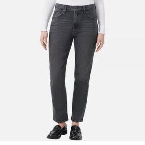 NEW Kirkland Signature Women's 14 High-Rise Straight Jeans 99% Cotton